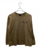 stussyステューシー）の古着「長袖カットソー」｜オリーブ