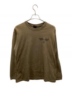 中古・古着通販】BoTT (ボット) プリントロゴTシャツ ブラウン サイズ