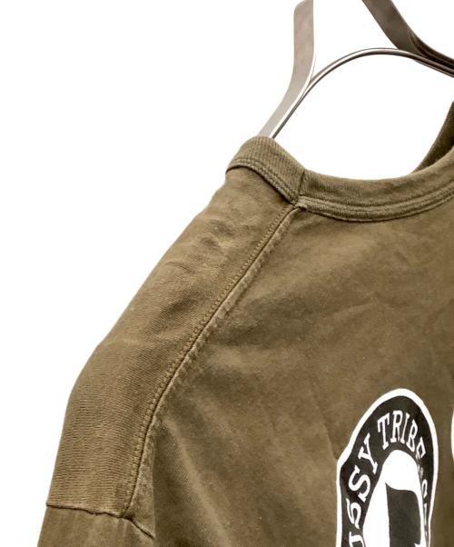 stussy（ステューシー）stussy (ステューシー) 長袖カットソー オリーブ サイズ:Mの古着・服飾アイテム