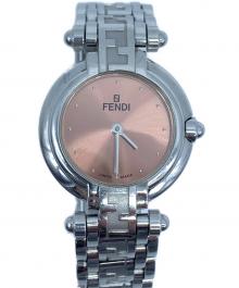 FENDI（フェンディ）の古着「デジタルウォッチ」｜ピンク×シルバー