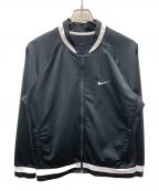 NIKEナイキ）の古着「トラックジャケット」｜ブラック×ホワイト