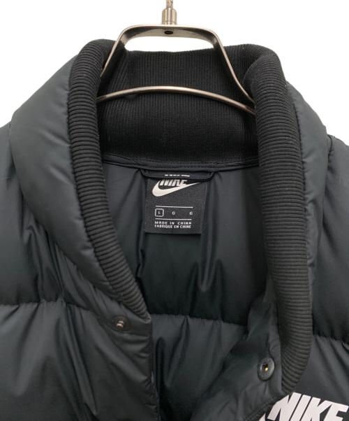 NIKE（ナイキ）NIKE (ナイキ) ダウンジャケット ブラック サイズ:Lの古着・服飾アイテム