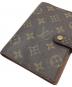 中古・古着 LOUIS VUITTON (ルイ ヴィトン) 手帳カバー アジェンダPM ブラウン：10000円