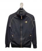 DRESS CAMP×Championドレスキャンプ×チャンピオン）の古着「トラックジャケット」｜ブラック