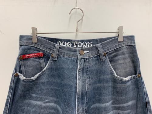 DOG TOWN（ドッグ タウン）DOG TOWN (ドッグ タウン) 刺繍デニムパンツ インディゴ サイズ:freeの古着・服飾アイテム