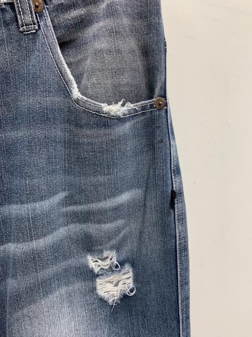 DOG TOWN（ドッグ タウン）DOG TOWN (ドッグ タウン) 刺繍デニムパンツ インディゴ サイズ:freeの古着・服飾アイテム