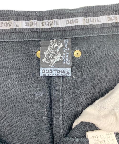 DOG TOWN（ドッグ タウン）DOG TOWN (ドッグ タウン) デニムカーゴパンツ ブラック サイズ:Lの古着・服飾アイテム