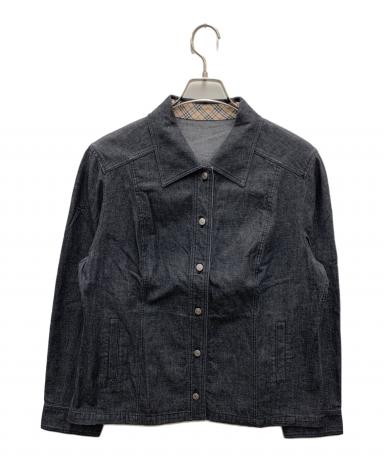 中古・古着通販】BURBERRY (バーバリー) デニムジャケット インディゴ