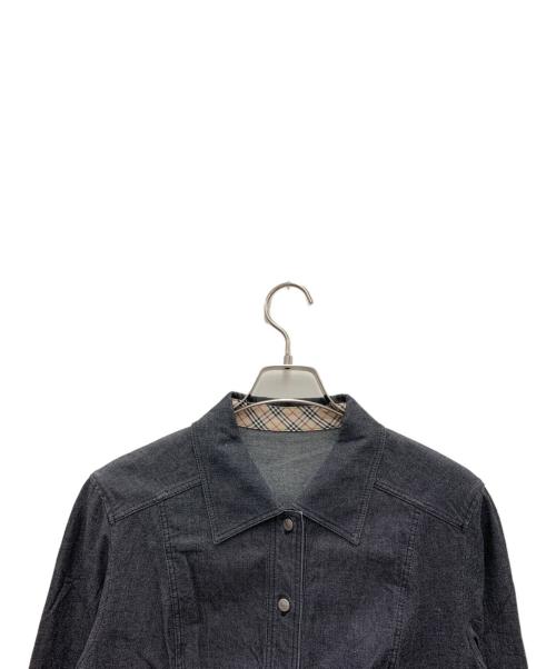 BURBERRY（バーバリー）BURBERRY (バーバリー) デニムジャケット インディゴ サイズ:46の古着・服飾アイテム
