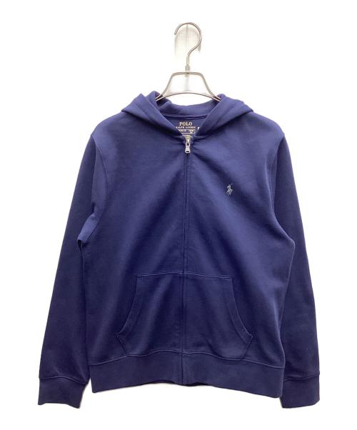 POLO RALPH LAUREN（ポロ・ラルフローレン）POLO RALPH LAUREN (ポロ・ラルフローレン) ジップパーカー ネイビー サイズ:Lの古着・服飾アイテム