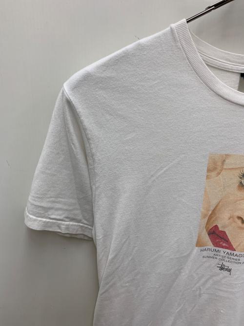 stussy（ステューシー）stussy (ステューシー) 半袖カットソー ホワイト サイズ:Mの古着・服飾アイテム