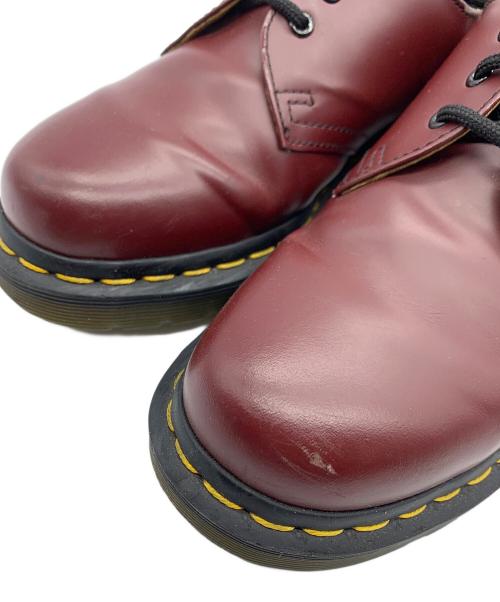 Dr.Martens（ドクターマーチン）Dr.Martens (ドクターマーチン) 3ホールシューズ レッド サイズ:UK5の古着・服飾アイテム