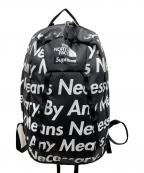 SUPREME×THE NORTH FACEシュプリーム×ザ ノース フェイス）の古着「リュック Base Camp Crimp Back Pack」｜ブラック×ホワイト