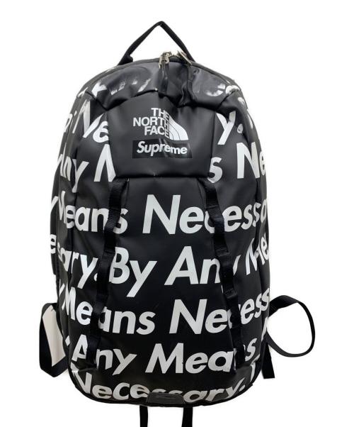 SUPREME（シュプリーム）SUPREME (シュプリーム) THE NORTH FACE (ザ ノース フェイス) リュック Base Camp Crimp Back Pack ブラック×ホワイトの古着・服飾アイテム