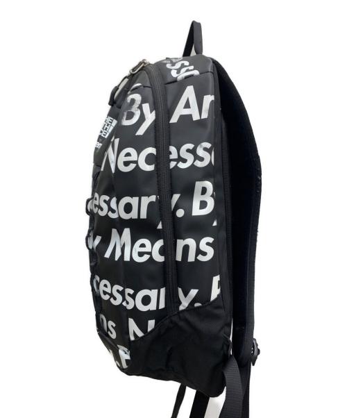 SUPREME（シュプリーム）SUPREME (シュプリーム) THE NORTH FACE (ザ ノース フェイス) リュック Base Camp Crimp Back Pack ブラック×ホワイトの古着・服飾アイテム