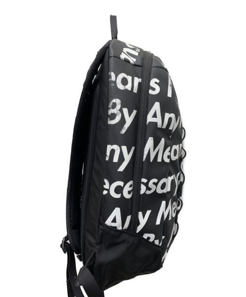 SUPREME（シュプリーム）SUPREME (シュプリーム) THE NORTH FACE (ザ ノース フェイス) リュック Base Camp Crimp Back Pack ブラック×ホワイトの古着・服飾アイテム