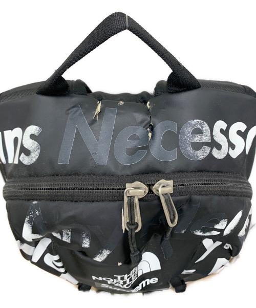 SUPREME（シュプリーム）SUPREME (シュプリーム) THE NORTH FACE (ザ ノース フェイス) リュック Base Camp Crimp Back Pack ブラック×ホワイトの古着・服飾アイテム