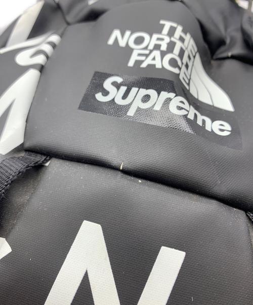SUPREME（シュプリーム）SUPREME (シュプリーム) THE NORTH FACE (ザ ノース フェイス) リュック Base Camp Crimp Back Pack ブラック×ホワイトの古着・服飾アイテム
