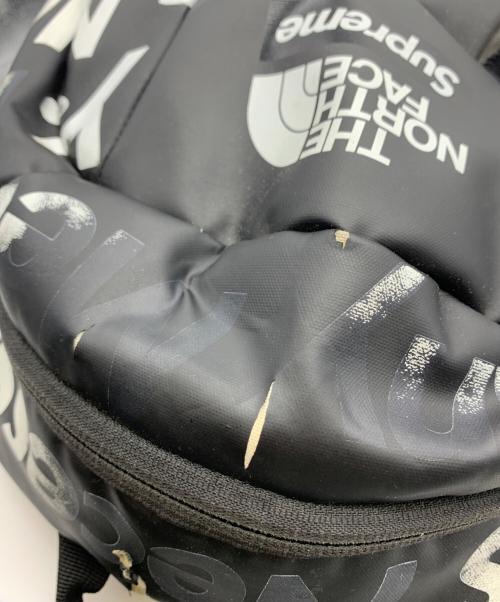 SUPREME（シュプリーム）SUPREME (シュプリーム) THE NORTH FACE (ザ ノース フェイス) リュック Base Camp Crimp Back Pack ブラック×ホワイトの古着・服飾アイテム