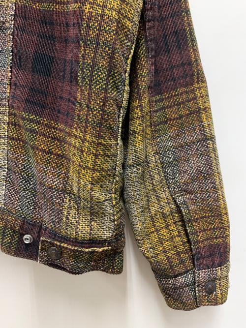 LEVI'S（リーバイス）LEVI'S (リーバイス) シェルパ トラッカージャケット イエロー×ブラウン サイズ:Lの古着・服飾アイテム