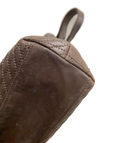 BALLY（バリー）BALLY (バリー) キルティングトートバッグ ブラウンの古着・服飾アイテム