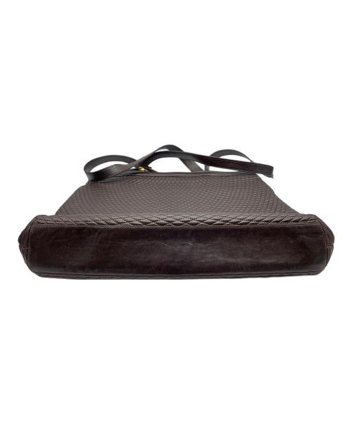 BALLY（バリー）BALLY (バリー) キルティングトートバッグ ブラウンの古着・服飾アイテム