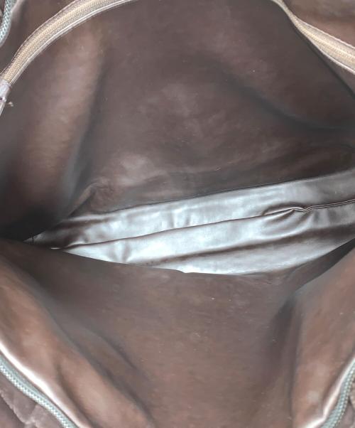 BALLY（バリー）BALLY (バリー) キルティングトートバッグ ブラウンの古着・服飾アイテム