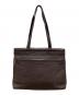 BALLY (バリー) キルティングトートバッグ ブラウン：7000円