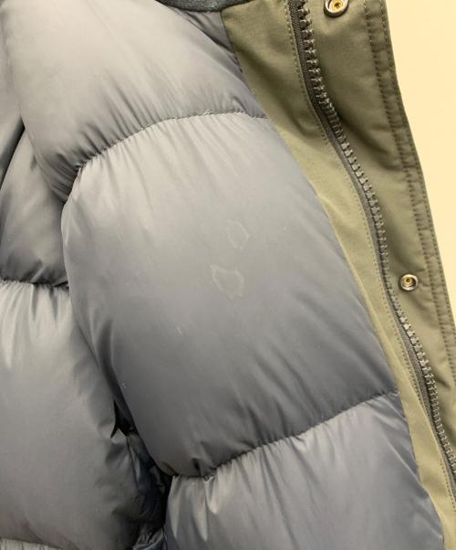 THE NORTH FACE（ザ ノース フェイス）THE NORTH FACE (ザ ノース フェイス) ダウンジャケット オリーブ×ブラック サイズ:Mの古着・服飾アイテム