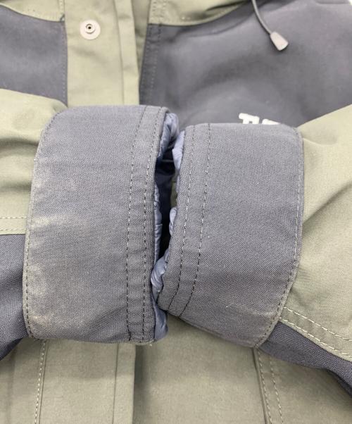 THE NORTH FACE（ザ ノース フェイス）THE NORTH FACE (ザ ノース フェイス) ダウンジャケット オリーブ×ブラック サイズ:Mの古着・服飾アイテム