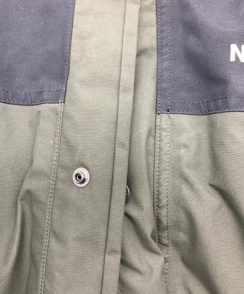 THE NORTH FACE（ザ ノース フェイス）THE NORTH FACE (ザ ノース フェイス) ダウンジャケット オリーブ×ブラック サイズ:Mの古着・服飾アイテム