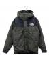 THE NORTH FACE（ザ ノース フェイス）の古着「ダウンジャケット」｜オリーブ×ブラック