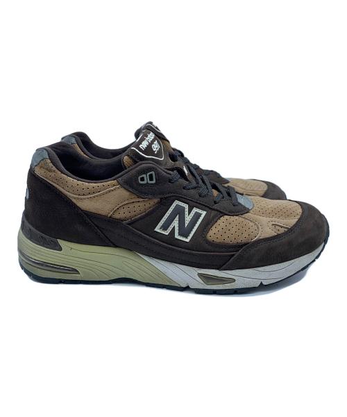 NEW BALANCE（ニューバランス）NEW BALANCE (ニューバランス) 991 Brown Tan ブラウン×ベージュ サイズ:10 1/2の古着・服飾アイテム