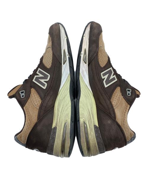 NEW BALANCE（ニューバランス）NEW BALANCE (ニューバランス) 991 Brown Tan ブラウン×ベージュ サイズ:10 1/2の古着・服飾アイテム