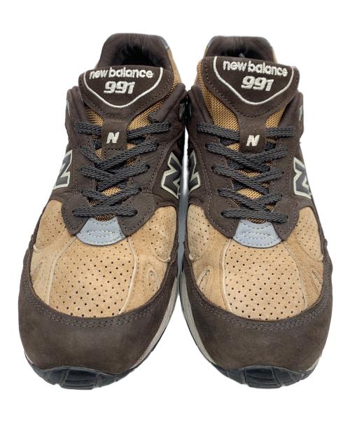 NEW BALANCE（ニューバランス）NEW BALANCE (ニューバランス) 991 Brown Tan ブラウン×ベージュ サイズ:10 1/2の古着・服飾アイテム