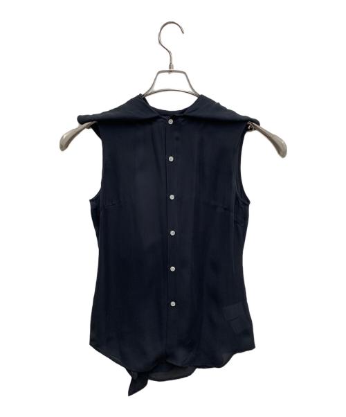 RALPH LAUREN（ラルフローレン）RALPH LAUREN (ラルフローレン) ノースリーブブラウス ブラック サイズ:7の古着・服飾アイテム