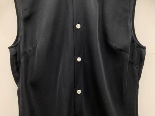 RALPH LAUREN（ラルフローレン）RALPH LAUREN (ラルフローレン) ノースリーブブラウス ブラック サイズ:7の古着・服飾アイテム