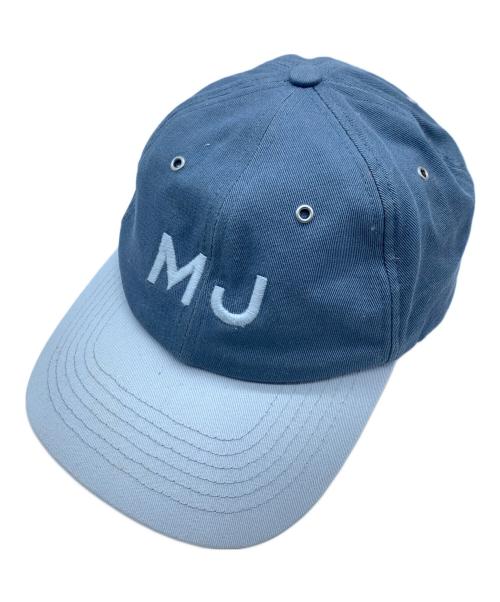 MARC JACOBS（マークジェイコブス）MARC JACOBS (マークジェイコブス) キャップ グレー×ブルーの古着・服飾アイテム