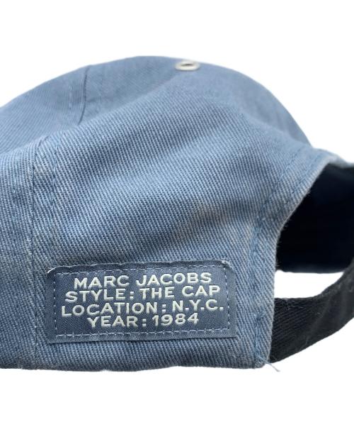 MARC JACOBS（マークジェイコブス）MARC JACOBS (マークジェイコブス) キャップ グレー×ブルーの古着・服飾アイテム