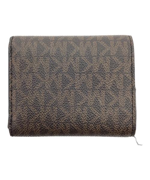MICHAEL KORS（マイケル・コース）MICHAEL KORS (マイケル・コース) 3つ折り財布 ブラウンの古着・服飾アイテム