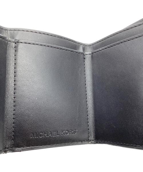 MICHAEL KORS（マイケル・コース）MICHAEL KORS (マイケル・コース) 3つ折り財布 ブラウンの古着・服飾アイテム