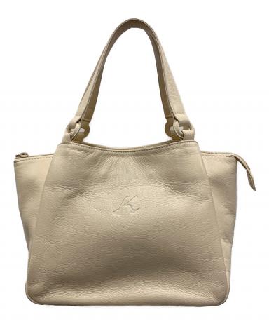 Kitamura トートバッグ ベージュ 中古・古着通販】KITAMURA (キタムラ) トートバッグ ベージュ
