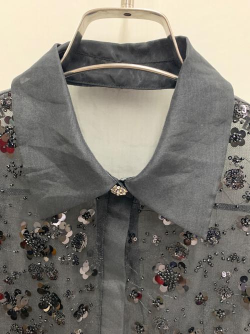 Lily Brown（リリーブラウン）Lily Brown (リリーブラウン) 長袖シャツ ブラック サイズ:ONE SIZE 未使用品の古着・服飾アイテム