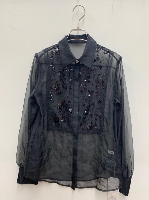 Lily Brown（リリーブラウン）Lily Brown (リリーブラウン) 長袖シャツ ブラック サイズ:ONE SIZE 未使用品の古着・服飾アイテム