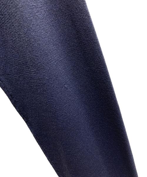 BLUE LABEL CRESTBRIDGE（ブルーレーベルクレストブリッジ）BLUE LABEL CRESTBRIDGE (ブルーレーベルクレストブリッジ) ニット切替ワンピースアンサンブル ネイビー サイズ:36/38の古着・服飾アイテム
