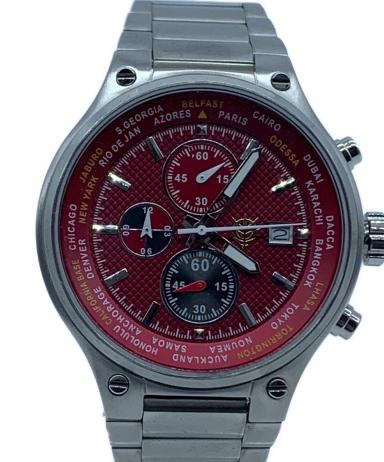 中古・古着通販】RHYTHM (リズム) クロノグラフ 赤い彗星モデル レッド