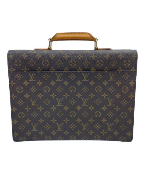 LOUIS VUITTON（ルイ ヴィトン）LOUIS VUITTON (ルイ ヴィトン) ビジネスバッグ セルヴィェット・コンセイエ ブラウンの古着・服飾アイテム