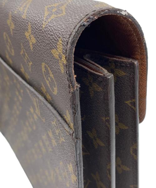 LOUIS VUITTON（ルイ ヴィトン）LOUIS VUITTON (ルイ ヴィトン) ビジネスバッグ セルヴィェット・コンセイエ ブラウンの古着・服飾アイテム
