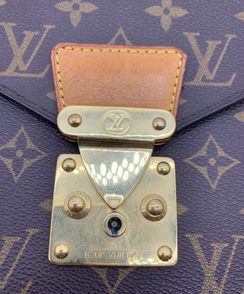 LOUIS VUITTON（ルイ ヴィトン）LOUIS VUITTON (ルイ ヴィトン) ビジネスバッグ セルヴィェット・コンセイエ ブラウンの古着・服飾アイテム