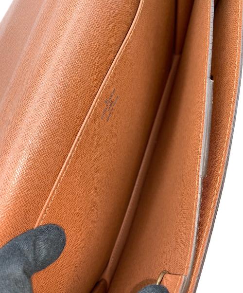 LOUIS VUITTON（ルイ ヴィトン）LOUIS VUITTON (ルイ ヴィトン) ビジネスバッグ セルヴィェット・コンセイエ ブラウンの古着・服飾アイテム